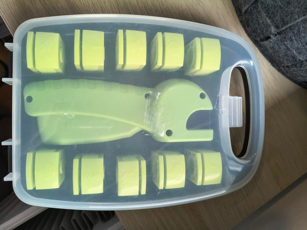 Crelando embossing stempelset, Ophalen of Verzenden, Nieuw, Clearstamp
