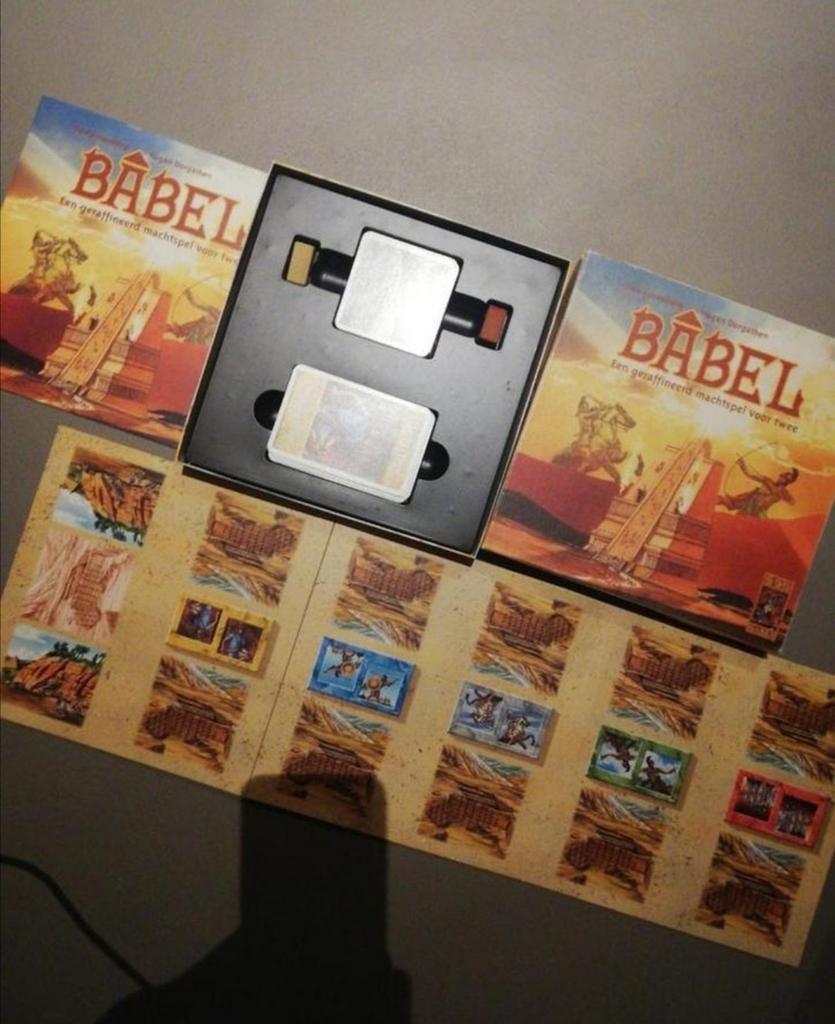 Babel, bordspel voor 2 spelers, Hobby en Vrije tijd, Gezelschapsspellen | Kaartspellen, Een of twee spelers, Ophalen of Verzenden