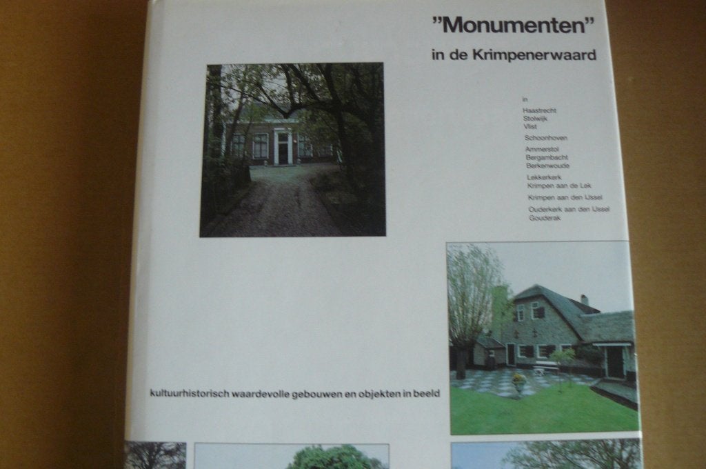 KRIMPENERWAARD / monumenten / Stolwijk / Haastrecht / Vlist, Ophalen of Verzenden, Zo goed als nieuw