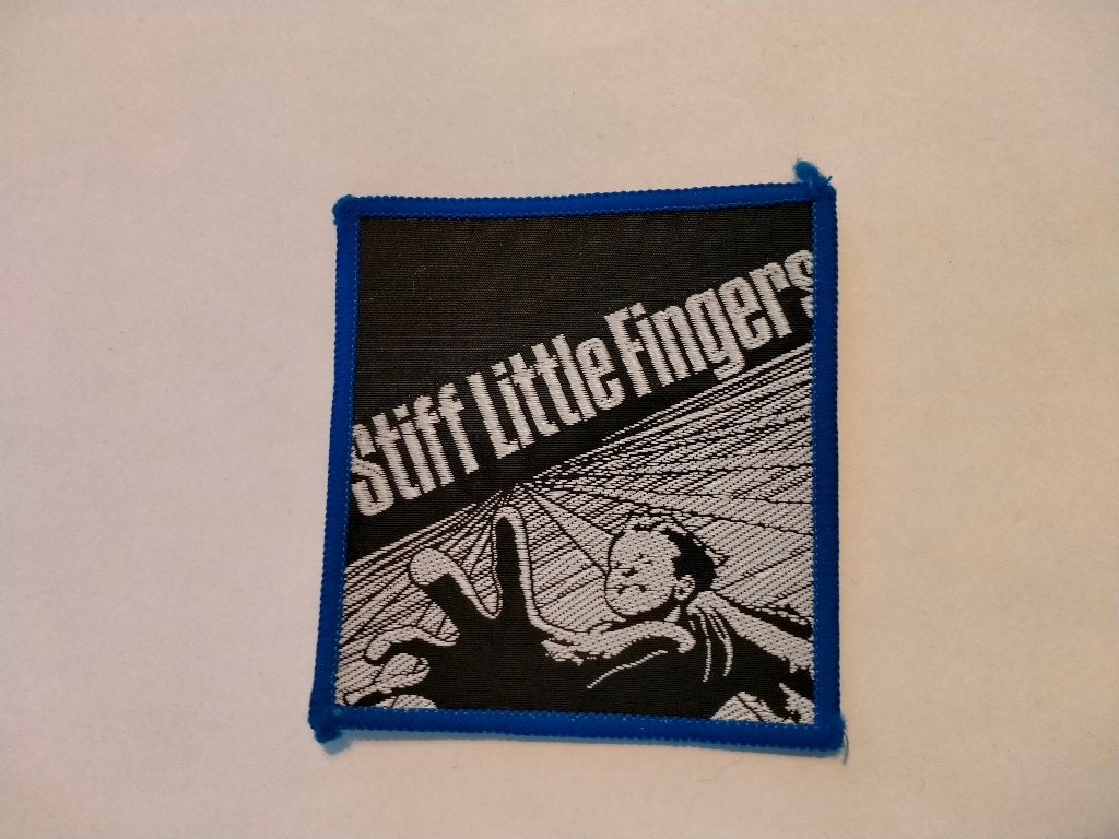 Stiff Little Fingers Go For It punk rock vintage patch, Verzenden, Nieuw, Kleding