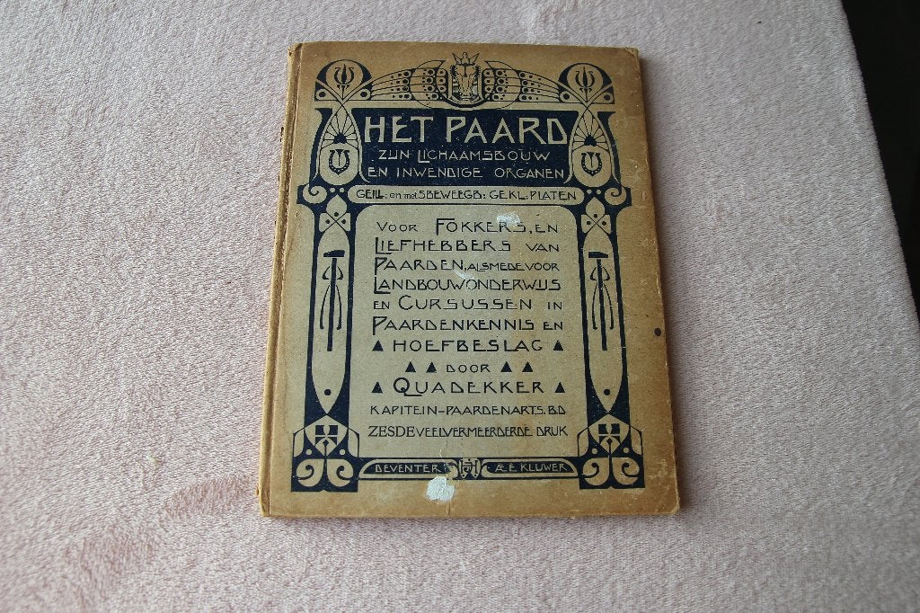 Het paard zijn lichaamsbouw en inwendige organen Quadekker, Ophalen of Verzenden, Gelezen, Paarden of Pony's