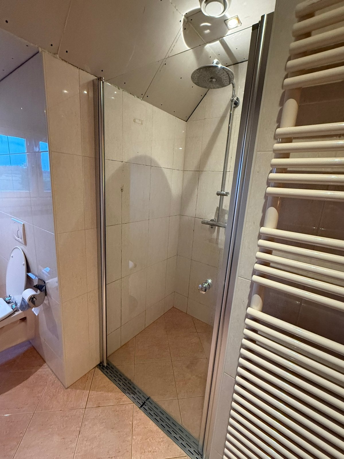 Douche deur., Doe-het-zelf en Verbouw, Sanitair, Ophalen, Zo goed als nieuw, Douche