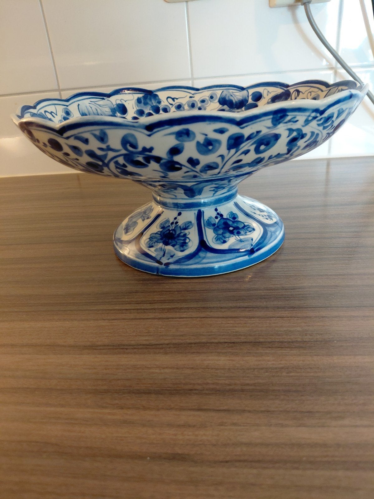 Oude chinese fruitschaal, Ophalen of Verzenden