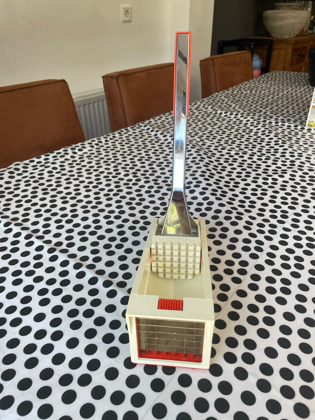 Brabantia Frietpers - goede staat, Gebruikt, Ophalen of Verzenden, Metaal, Snijmachine