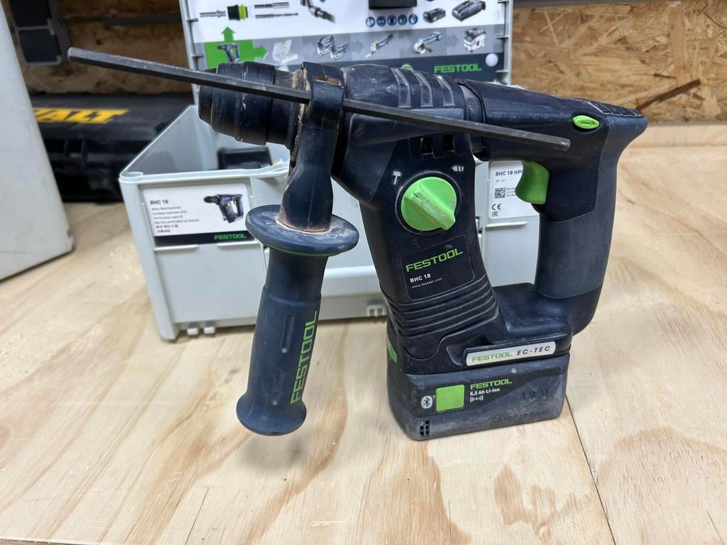 Festool BHC 18 HPC 4.0 I-plus boorklophamer / systainer, Doe-het-zelf en Verbouw, Gereedschap | Boormachines, Ophalen, Zo goed als nieuw
