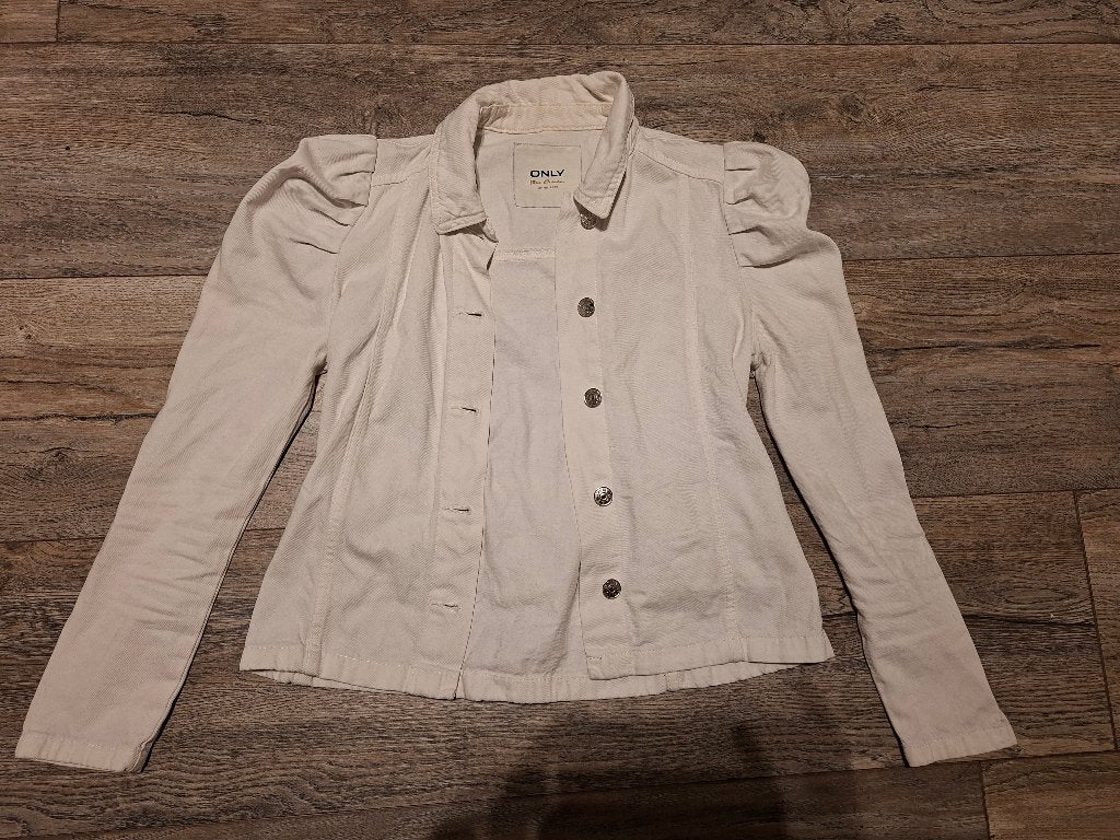 Jasje Only, Kleding | Dames, Only, Wit, Ophalen of Verzenden, Zo goed als nieuw