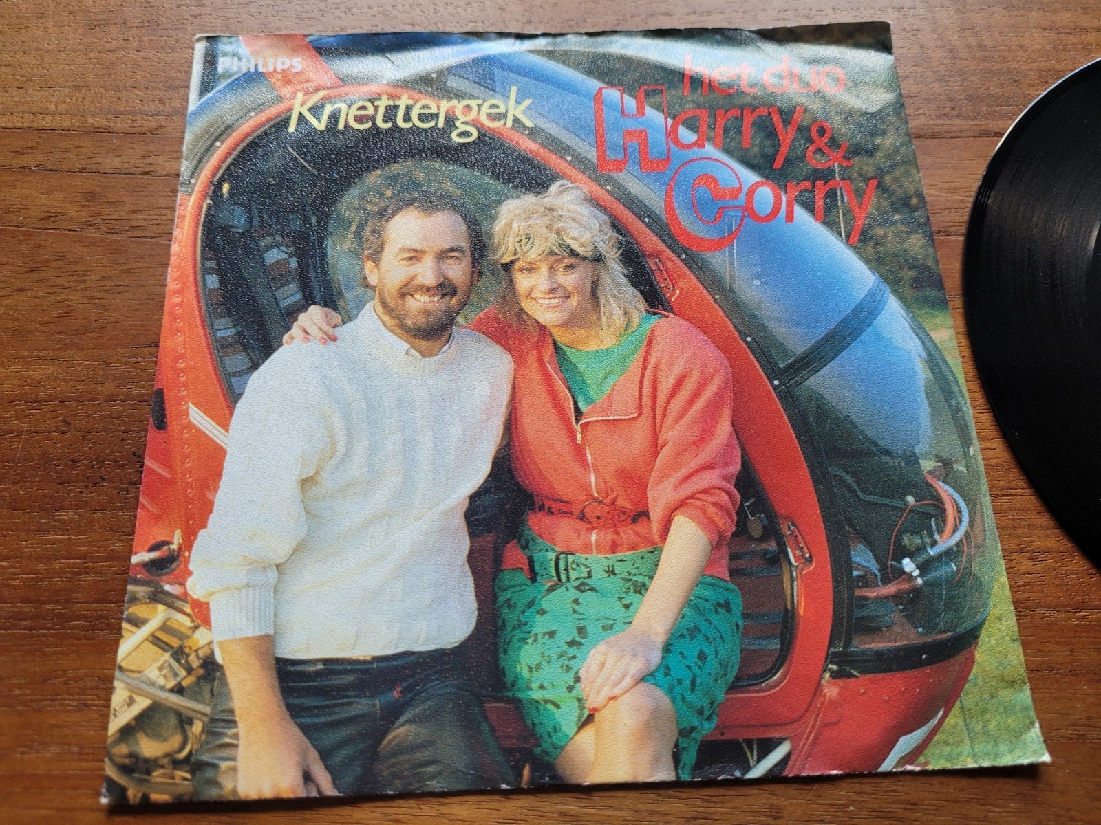 Het Duo Harry & Corry - Knettergek / Stille Willem, Gebruikt, 7 inch, Ophalen of Verzenden, EP