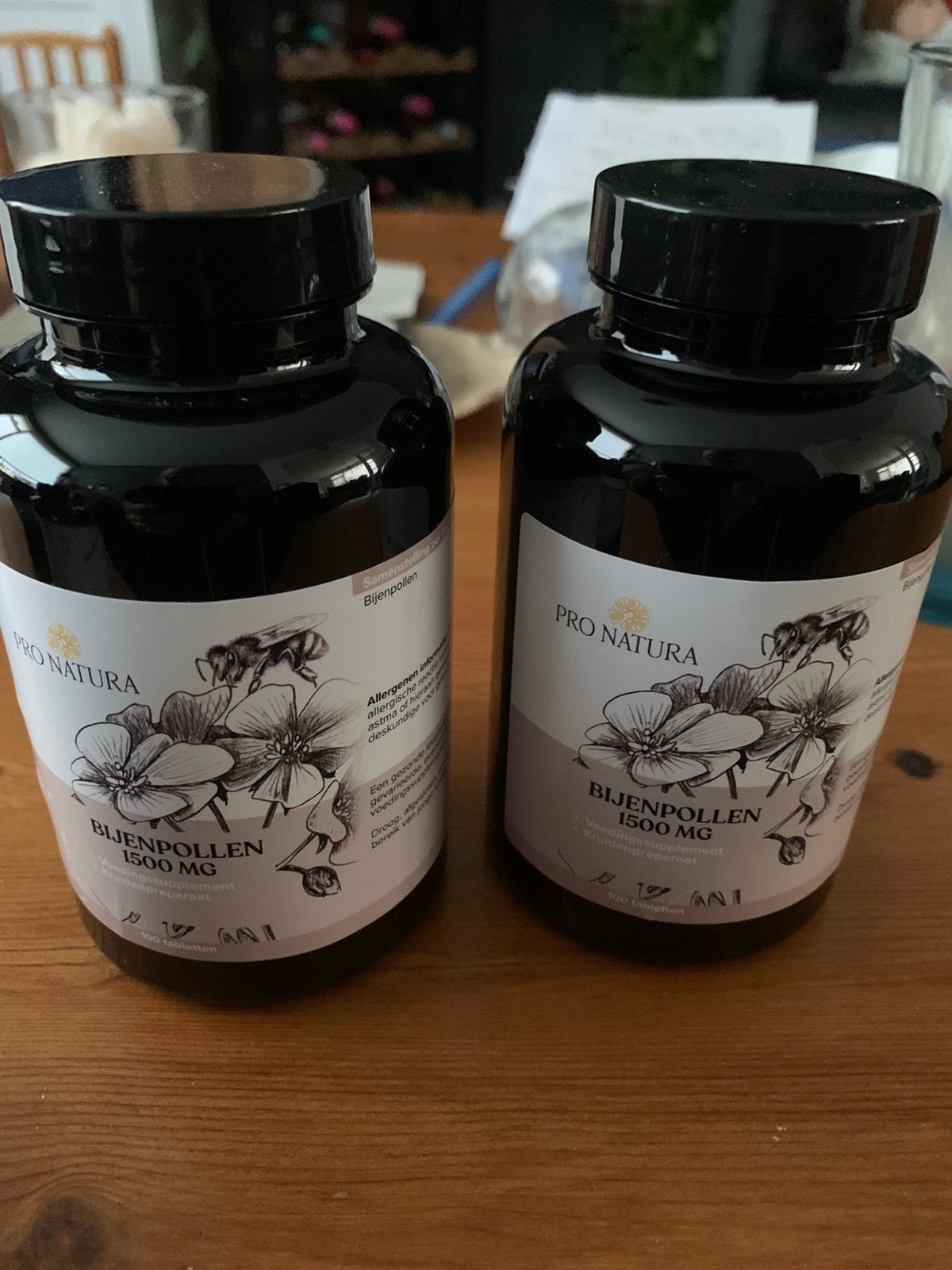 2 potten bijenpollen, Ophalen of Verzenden, Nieuw, Overige typen