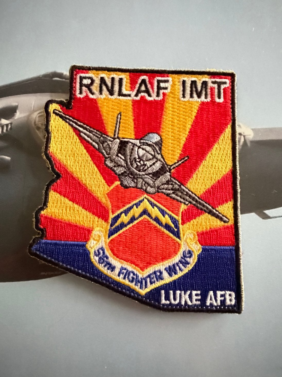 RNLAF IMT 56th Fighter Wing Luke AFB F-35, Verzamelen, Ophalen of Verzenden, Luchtmacht, Amerika, Overige typen