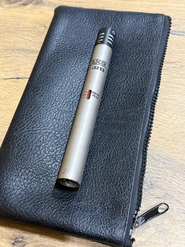 AKG CK1 / C452EB condensatormicrofoon, Muziek en Instrumenten, Ophalen of Verzenden, Gebruikt, Studiomicrofoon