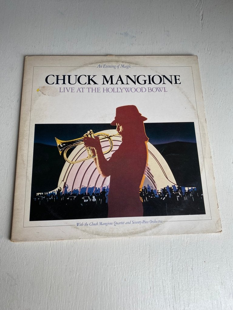 Chuck Mangione - Live At The Hollywood Bowl 2LP, Originele persing, Ophalen of Verzenden, Zo goed als nieuw, 12 inch