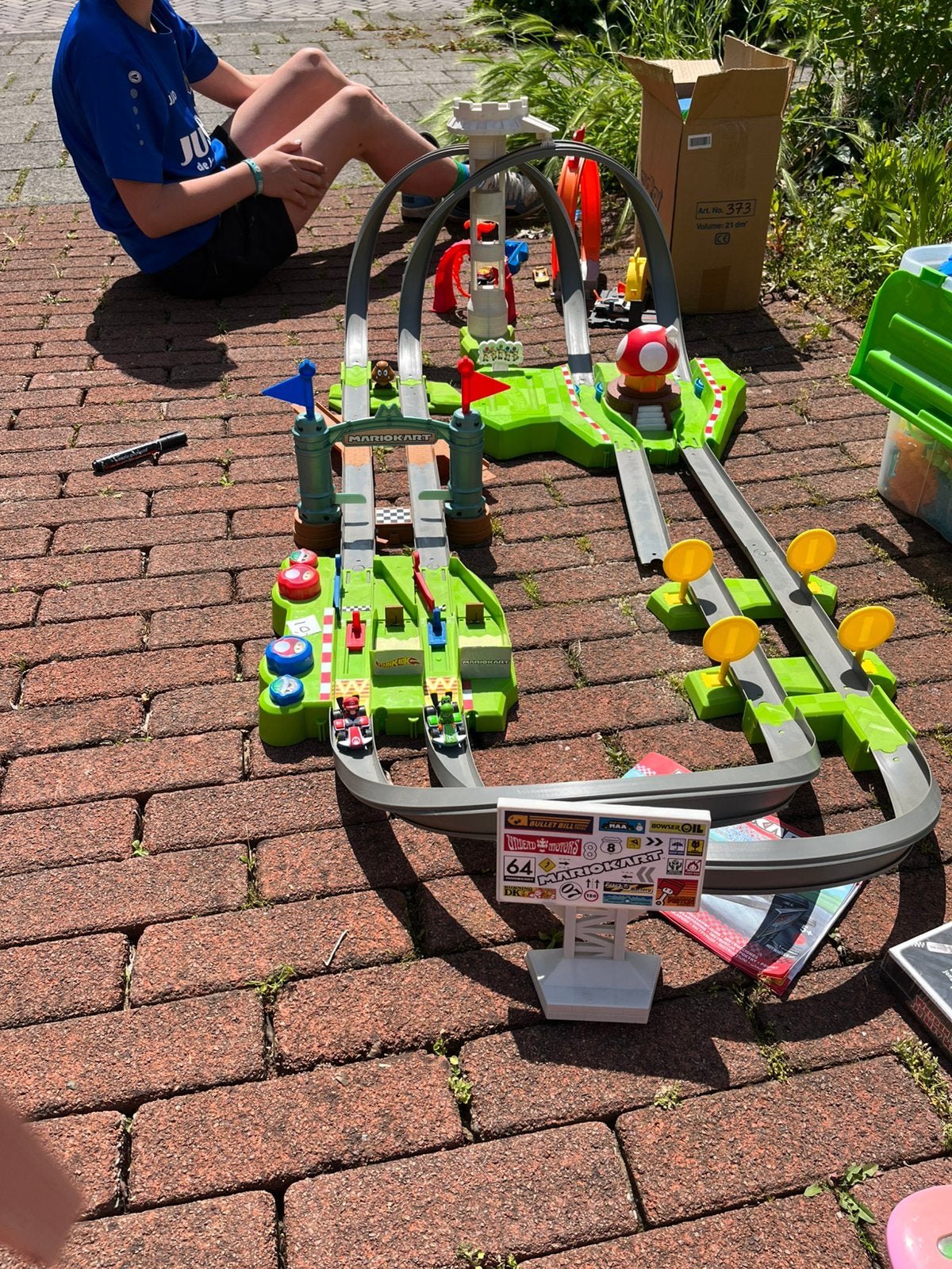 Mario kart racebaan, Ophalen, Zo goed als nieuw
