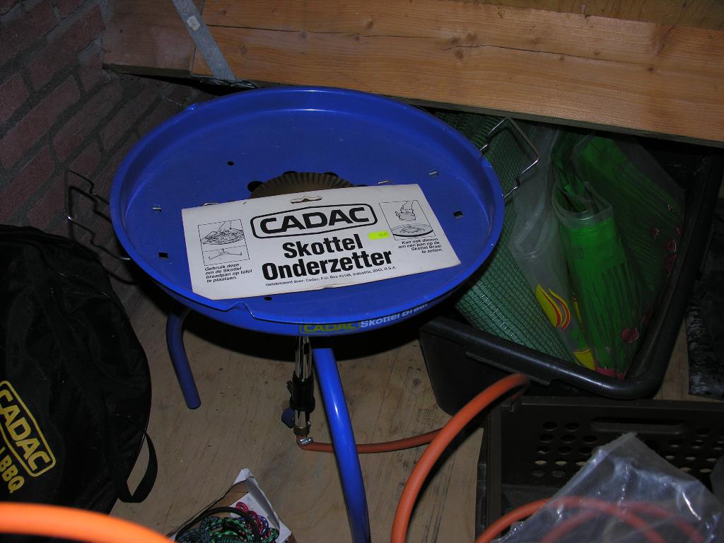 cadac skottelbraai, Ophalen, Zo goed als nieuw