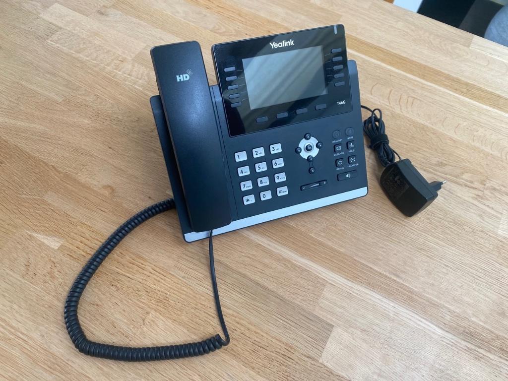 Yealink T46G, Telecommunicatie, Ophalen of Verzenden, 1 handset