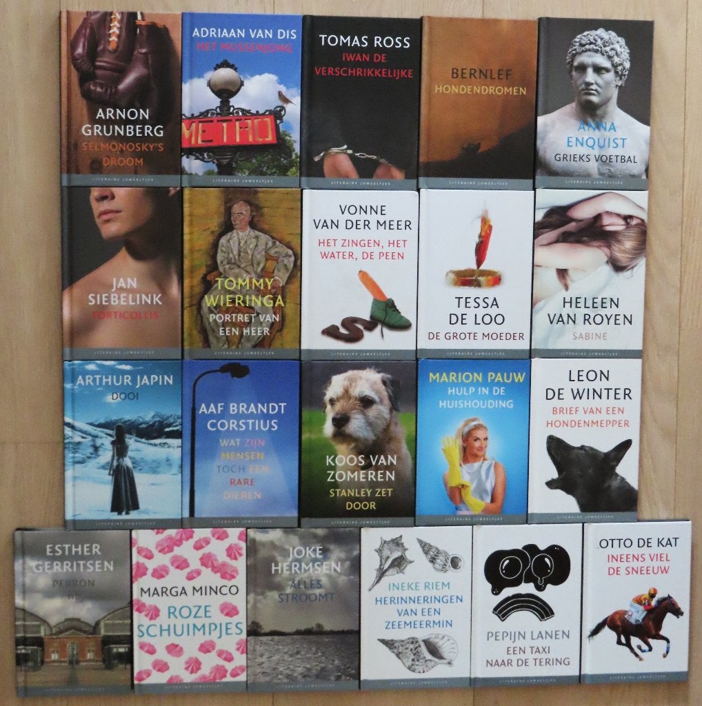 Nog 20x Literaire Juweeltjes diverse jaren ( 2012 - 2022 ), Ophalen of Verzenden, Zo goed als nieuw