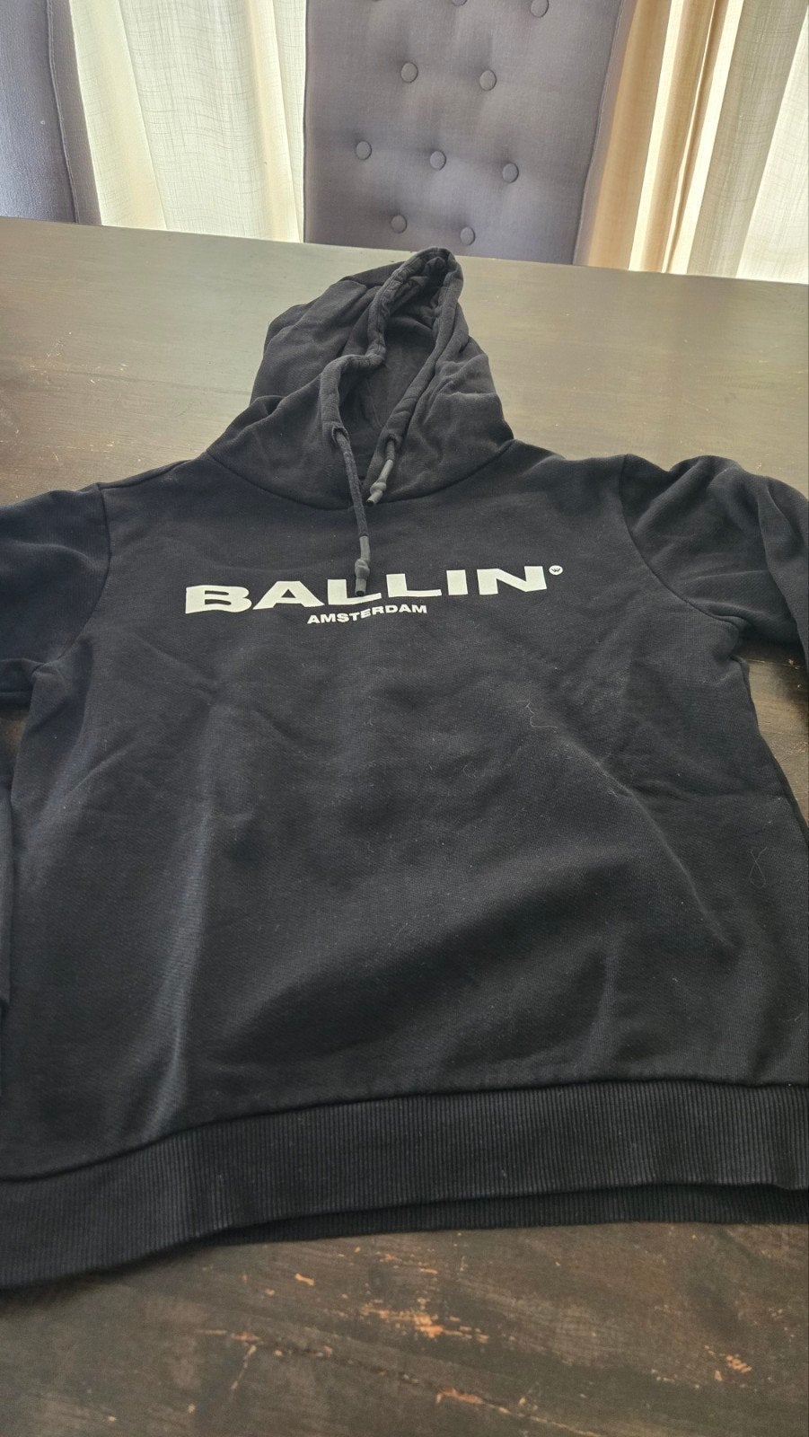 ballin hoodie, Ophalen of Verzenden, Zo goed als nieuw, Jongen, Trui of Vest