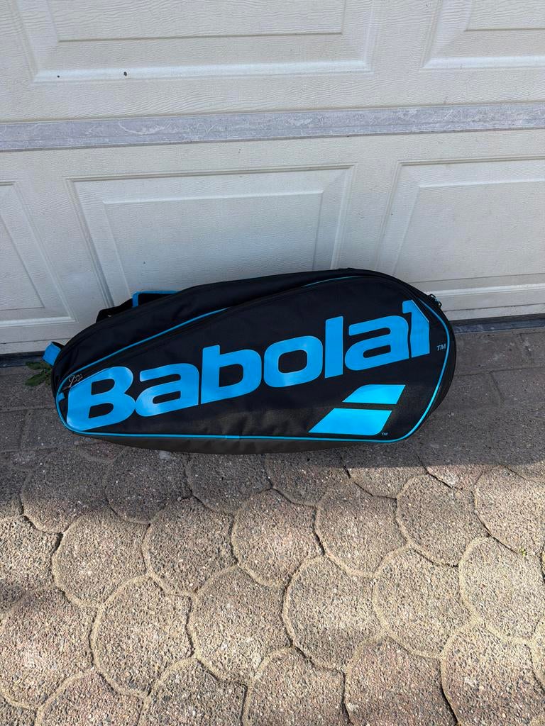 Babolat tennistas zwart met blauw, Ophalen, Nieuw, Unisex volwassen