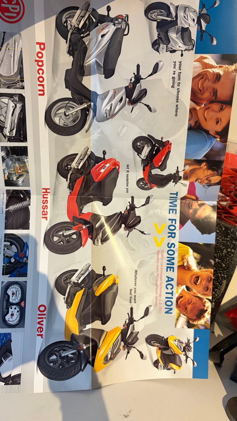 CPI Power Scooters en Quad Folder - Popcorn, Hussar, Oliver, Ophalen of Verzenden, Zo goed als nieuw