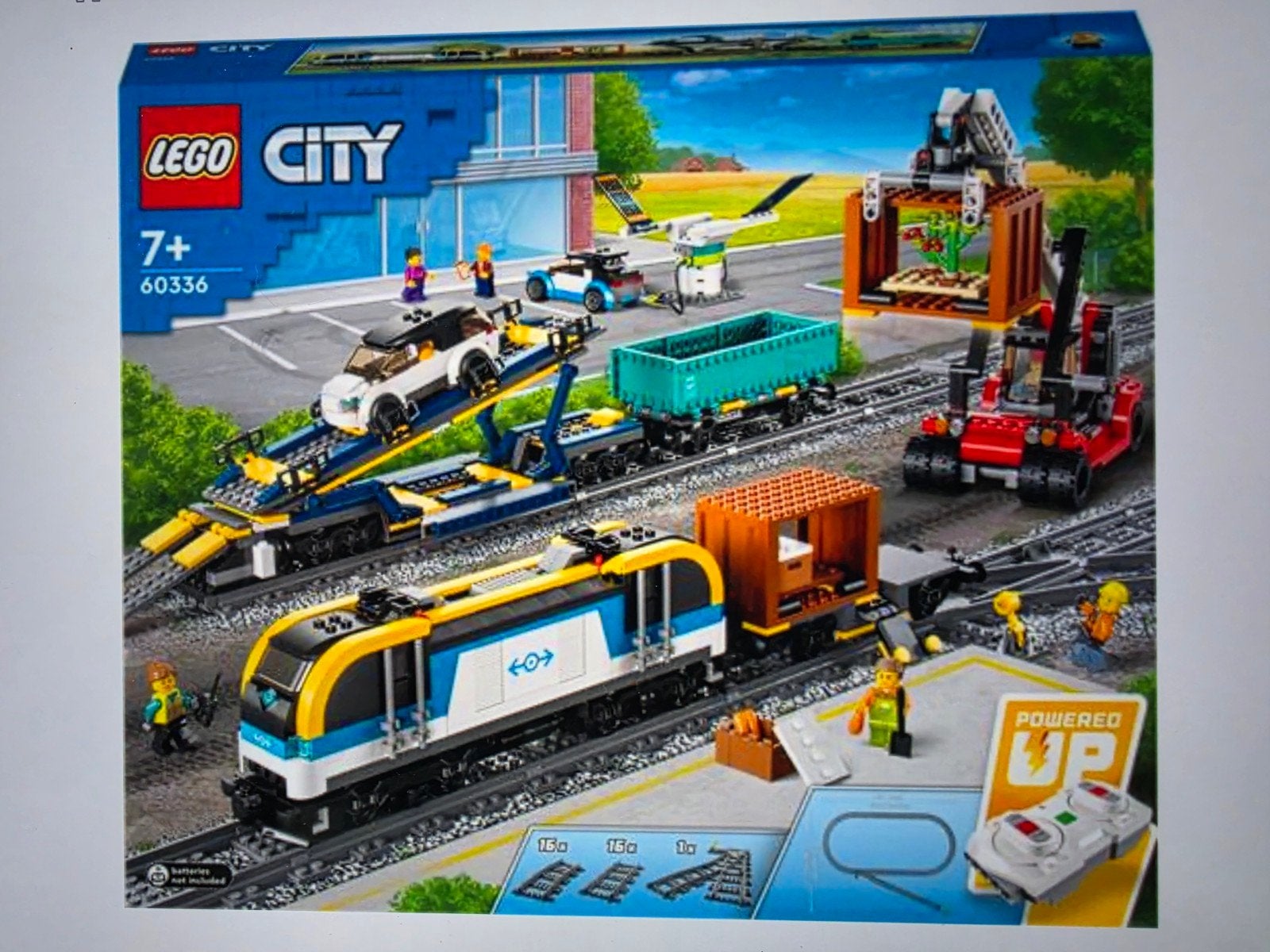 Lego trein 60336 zgan, Ophalen, Overige thema's, Lego, Zo goed als nieuw