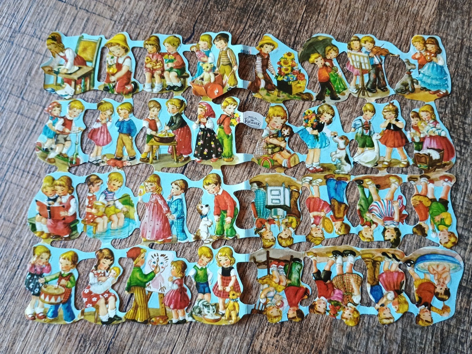 Oude poesieplaatjes, Verzamelen, Ophalen of Verzenden