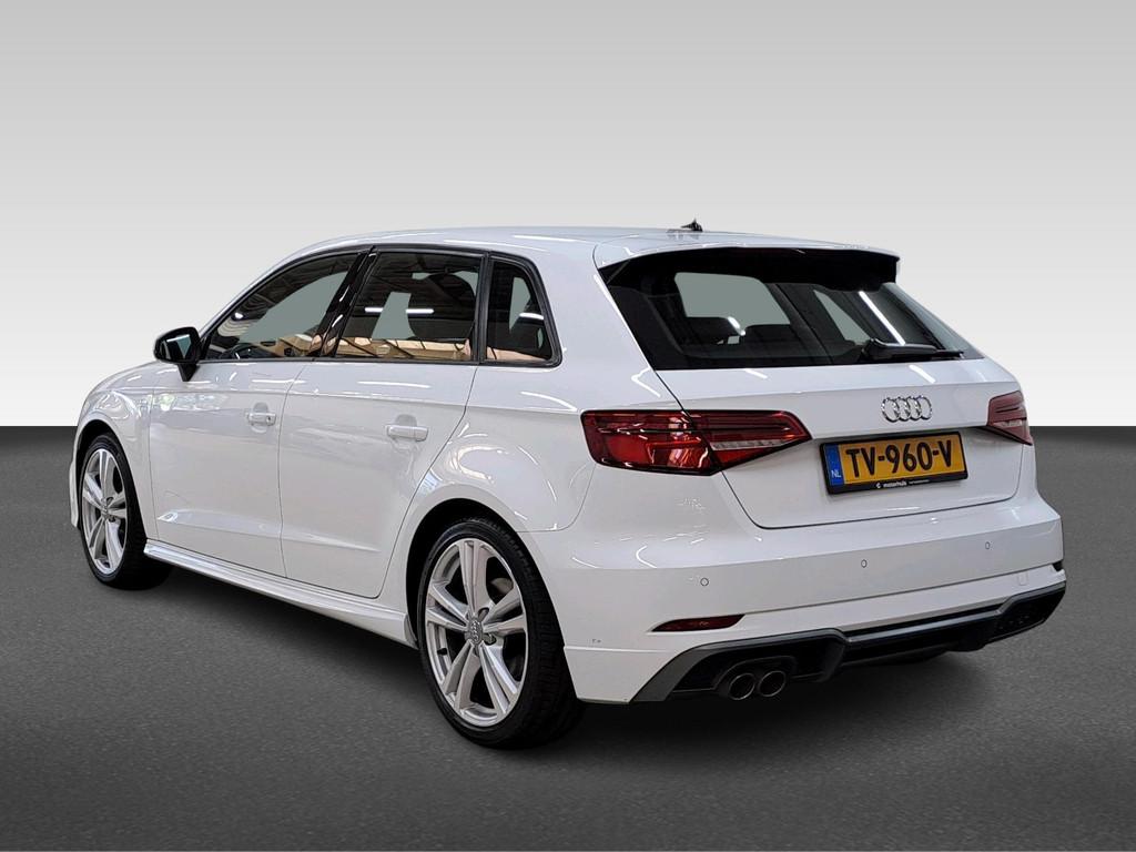 Audi A3 Sportback 35 TFSI 150PK AUTOMAAT S-LINE EDITION NAVI, Auto's, 15 km/l, 4 cilinders, 150 pk, Wit