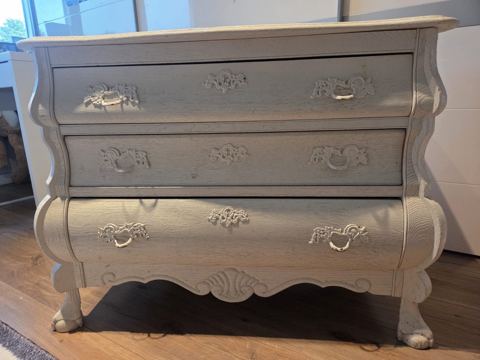 Broqante kastje met 3 lades - 90x63x70 cm, Ophalen of Verzenden