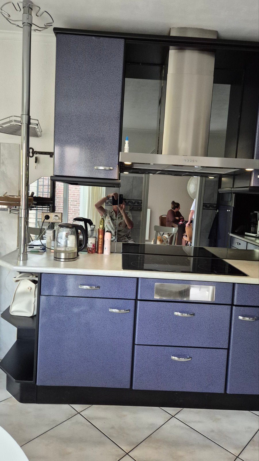 Mooie Hoekkeuken 3.03 m bij 2.92 m breed gratis af te halen, Huis en Inrichting, Keuken | Complete keukens, Ophalen, Gebruikt