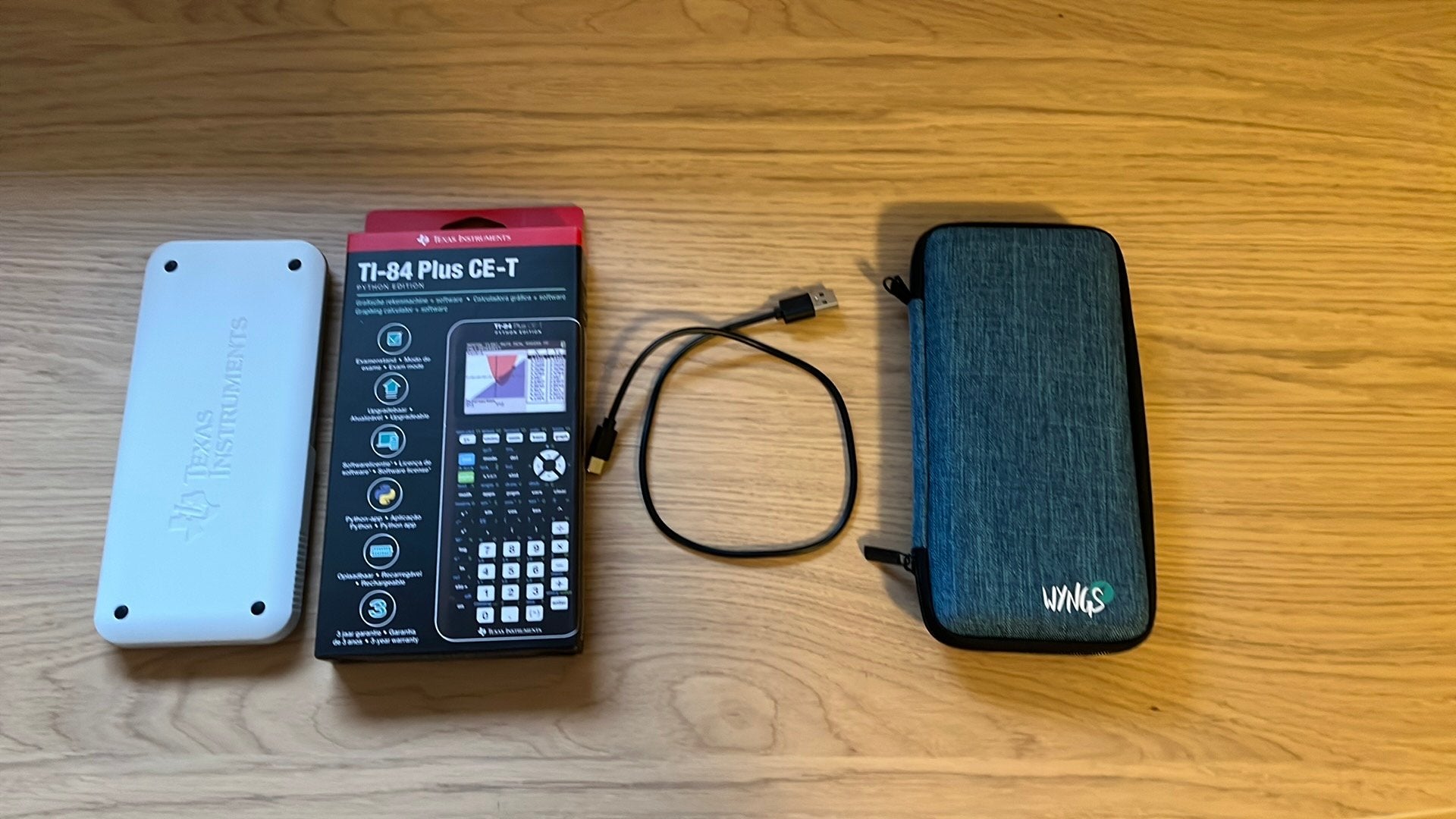 Grafische rekenmachine - TI-85 Plus CE-T Python Edition, Ophalen, Grafische rekenmachine, Zo goed als nieuw