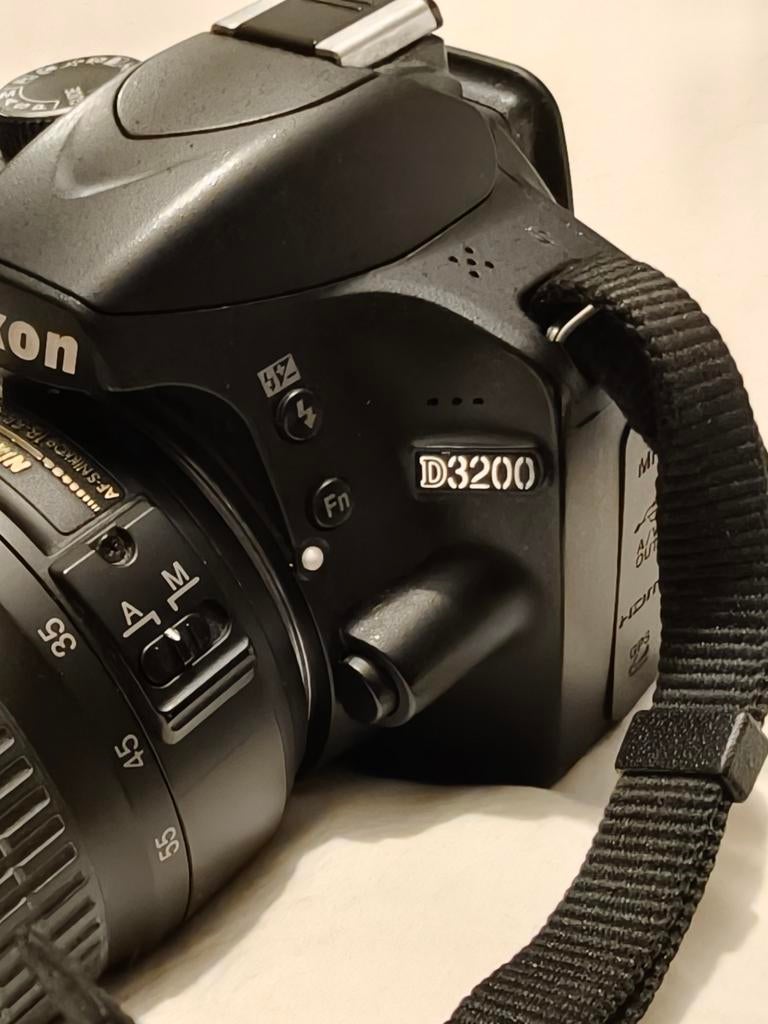 Nikon D3200 complete set spiegelreflexcamera dlsr, Ophalen of Verzenden