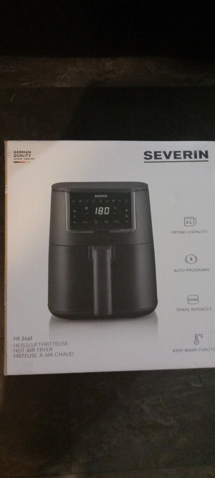 Nieuwe Severin Airfryer FR 2461 - Ongebruikt in doos