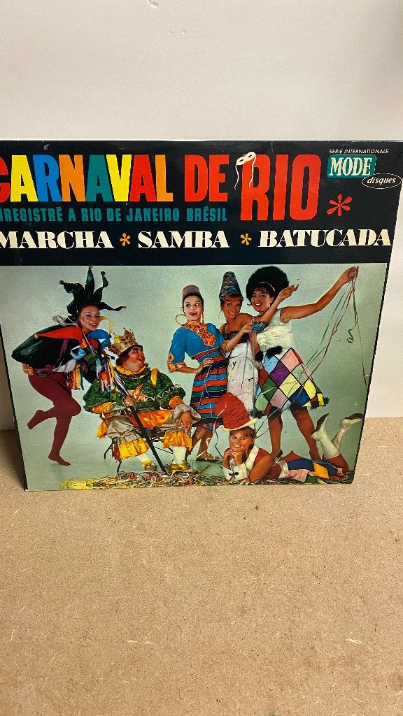 Carnaval de Rio - Marcha, Samba, Batucada LP, LP, Gebruikt, Overige genres, Ophalen of Verzenden