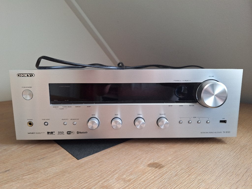 ONKYO TX-8150 Network Stereo Receiver + afstandsbediening, Ophalen of Verzenden, Gebruikt, Onkyo