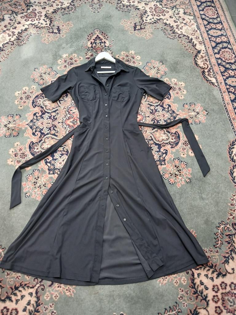 Studio Anneloes Jurk Zwart Maat S, Kleding | Dames, Jurken, Studio Anneloes, Zwart, Ophalen of Verzenden, Zo goed als nieuw