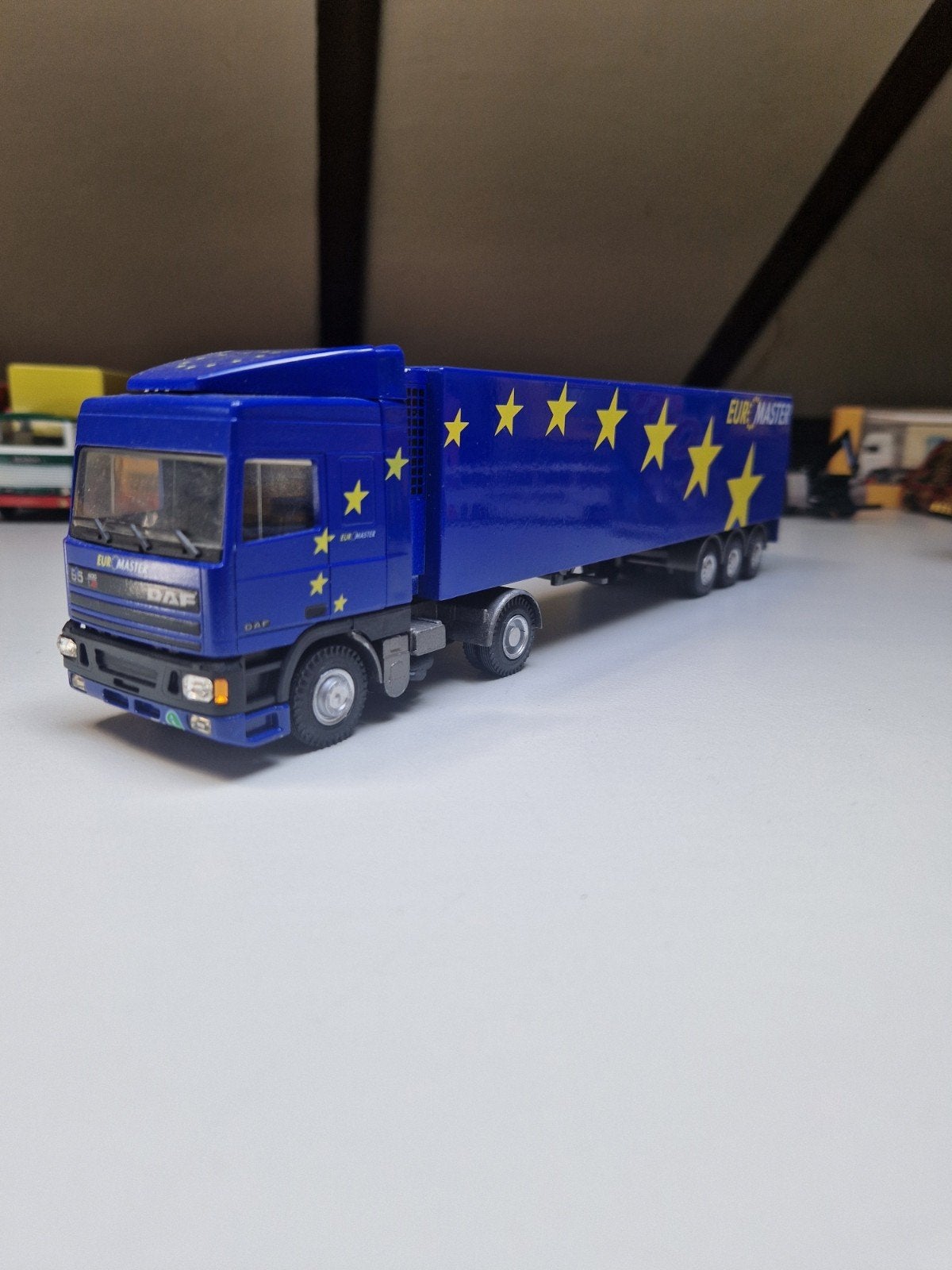 Daf 95 EUROMASTER., Ophalen of Verzenden, Zo goed als nieuw, Bus of Vrachtwagen, Lion Toys