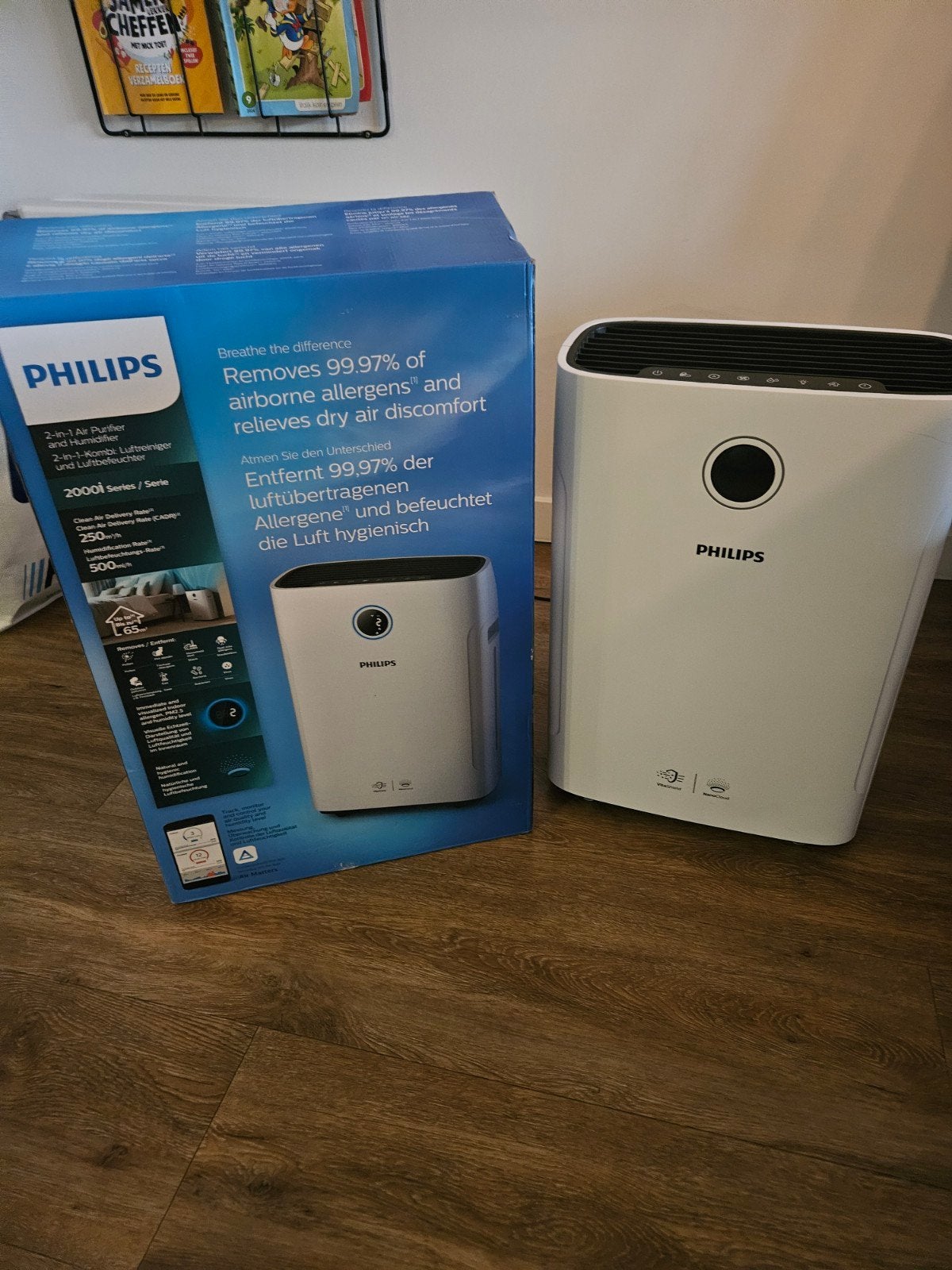 Philips luchtreiniger én bevochtiger AC2729/10, Ophalen, Zo goed als nieuw, Luchtreiniger