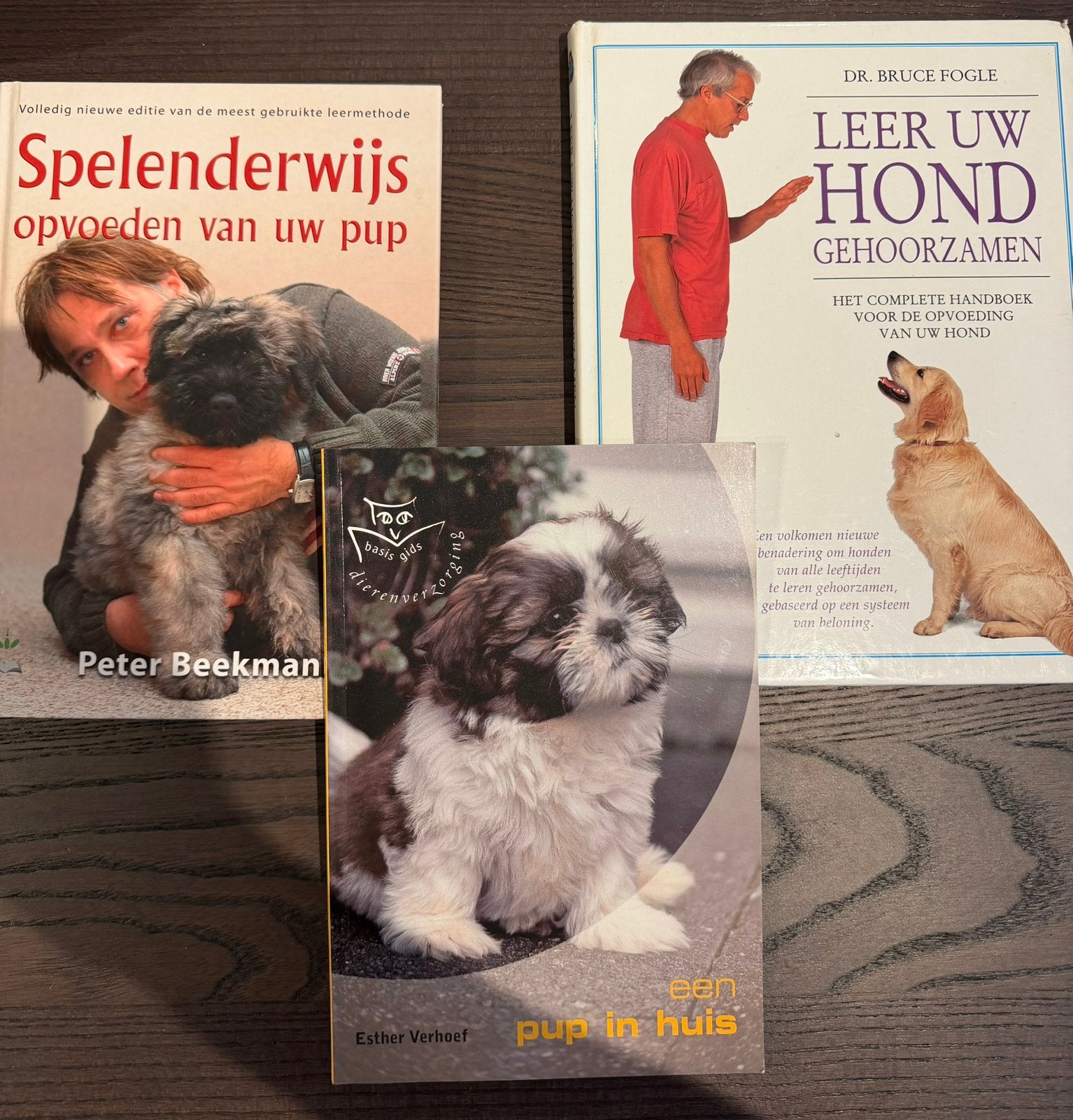 3 boeken over opvoeden van je hond pup, Ophalen of Verzenden, Zo goed als nieuw, Honden