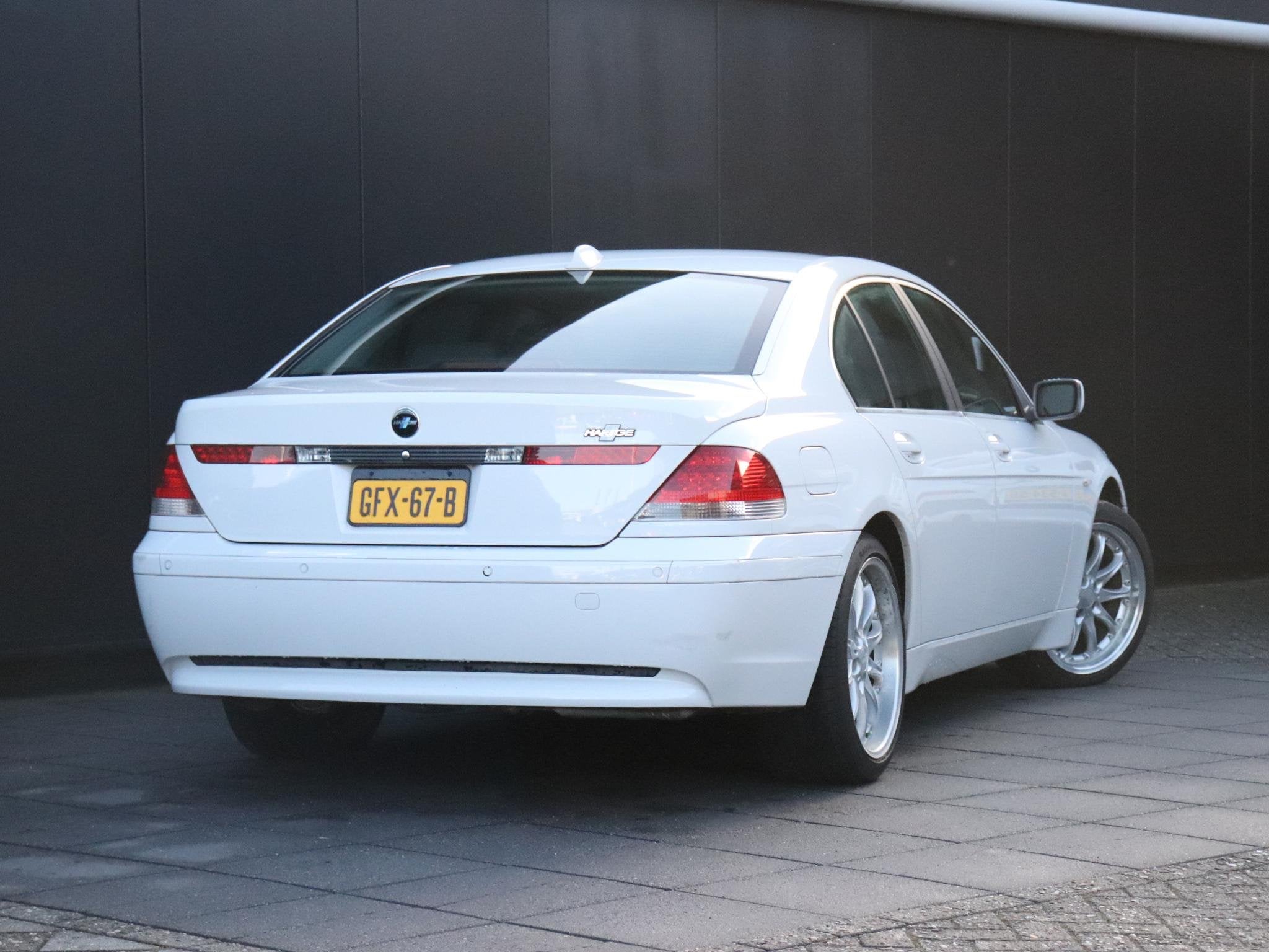 BMW 7-serie 745i | HARTGE |LEDER | MEMORY | SCHUIFDAK | SOFT, Automaat, Wit, 4398 cc, Bedrijf