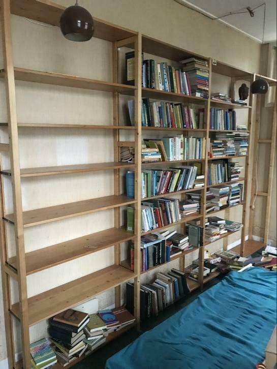 Lundia boekenkast ladekast vintage look jaren 70 bezorging, Gebruikt, 5 laden of meer, Minder dan 100 cm, 25 tot 50 cm