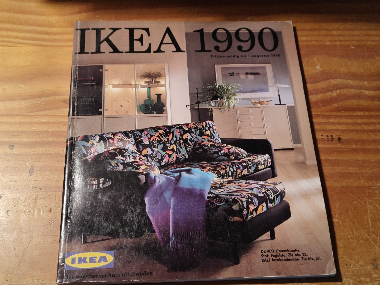 IKEA CATALOGUS 1990, WONINGINRICHTING, Ophalen of Verzenden, Gelezen, Overige onderwerpen