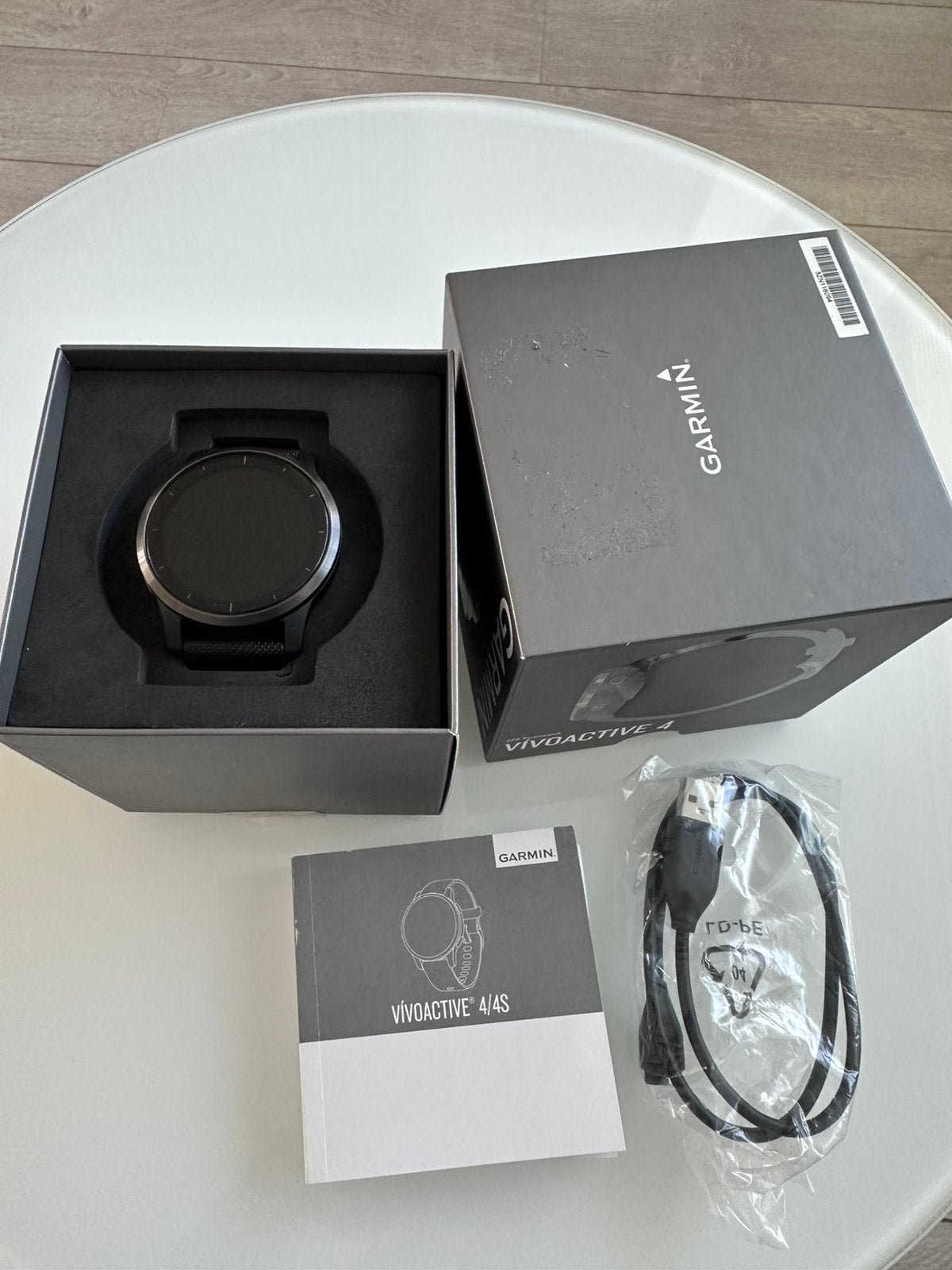 Nieuwe Garmin Vivoactive 4 Smartwatch - Ongebruikt, Afstand, ., Zwart, Nieuw