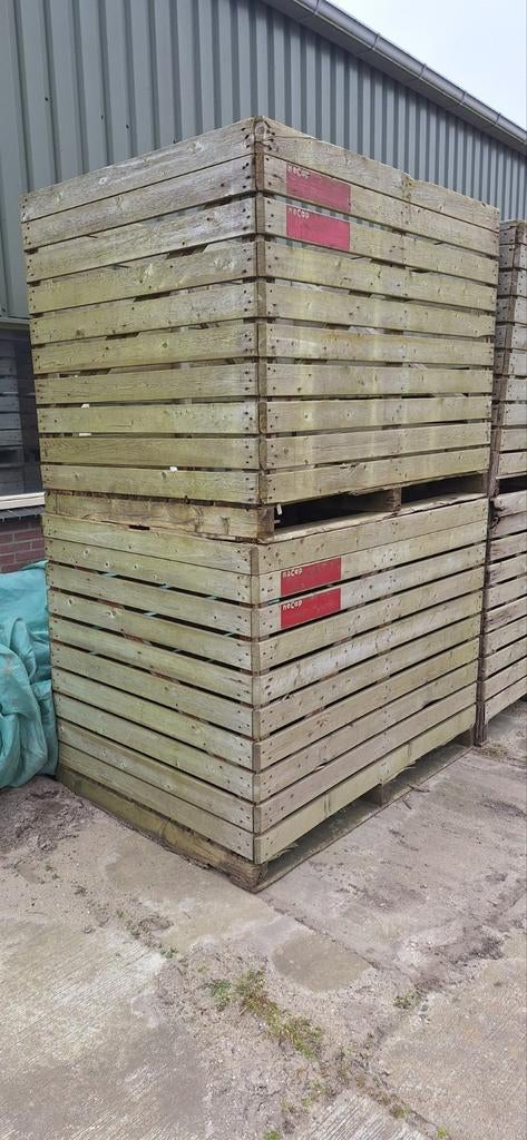 Opslag brandhout,kachelhout,haardhout kisten., Tuin en Terras, Ophalen, Gebruikt, Hout, Overige typen
