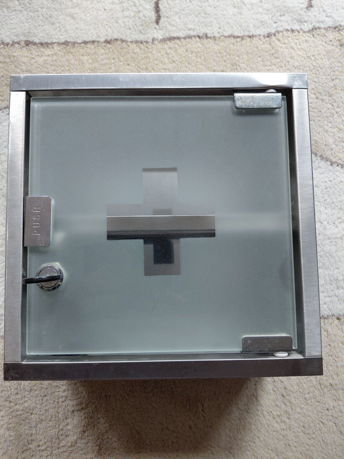 Medicijnkastje met Frosted Glas, Ophalen of Verzenden, Nieuw