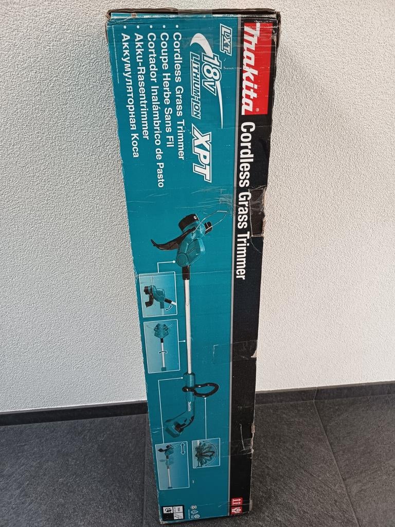 Makita 18V Accu Grastrimmers DUR193Z zo goed als nieuw, Accu, Nieuw, Ophalen of Verzenden, Makita