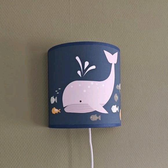 Accessoires muur kinderkamer thema zeedieren van ANNIdesign, Huis en Inrichting, Lampen | Wandlampen, Ophalen of Verzenden, Zo goed als nieuw