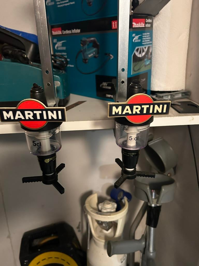 Martini Nondrip Dispenser (2 stuks) - Bieden per stuk, Ophalen of Verzenden, Gebruikt