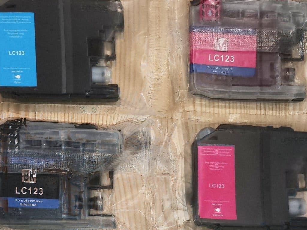 Huismerk/Compatible Brother LC-123 inkt cartridges 3 Kleuren, Ophalen of Verzenden, Nieuw, Cartridge, Brother (compatibel)