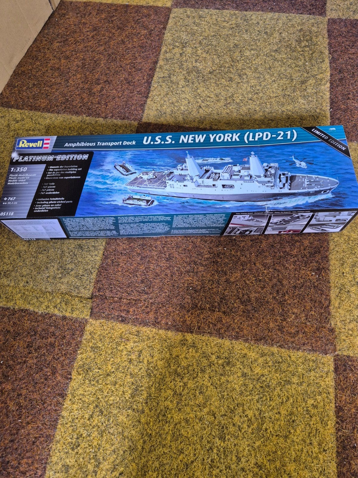 Revell 05118 U.S.S. New York LPD-21, Ophalen of Verzenden, Nieuw, 1:200 of kleiner, Revell
