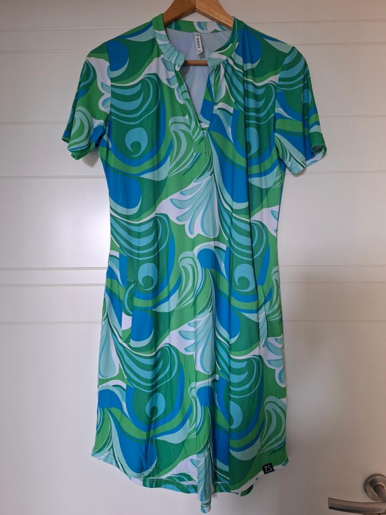 Zoso dames jurk maat S, Maat 38/40 (M), Ophalen of Verzenden, Boven de knie, Groen