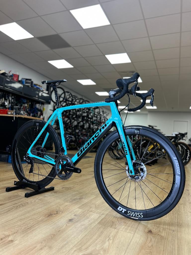 Bianchi Infinito CV Dura Ace Di2 Carbon Racefiets, Ophalen of Verzenden, Zo goed als nieuw, Overige typen