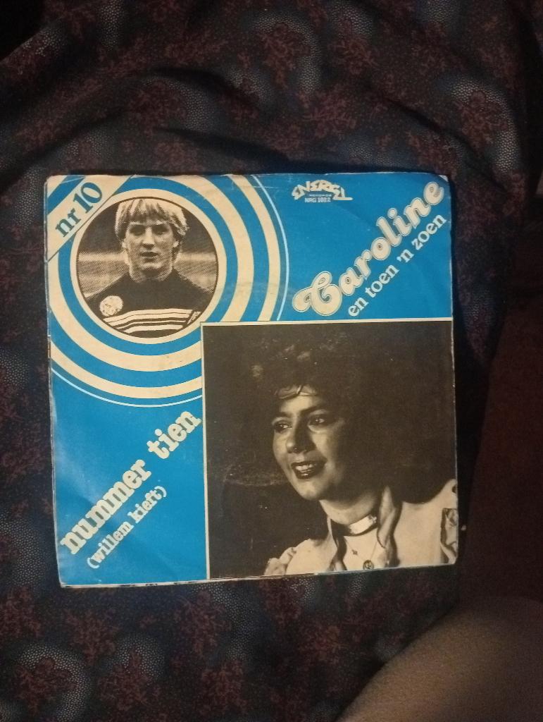 Ajax single over kieft nr 10, Gebruikt, Verzenden, Originele persing, 7 inch
